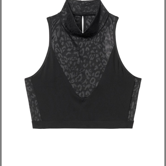 Mock neck crop top - Picture 3 of 3